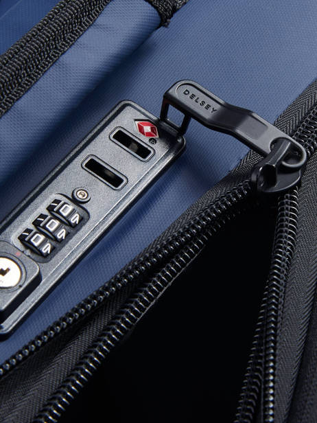 Uitbreidbare Handbagage Delsey Blauw maubert 2.0 3813724W ander zicht 1